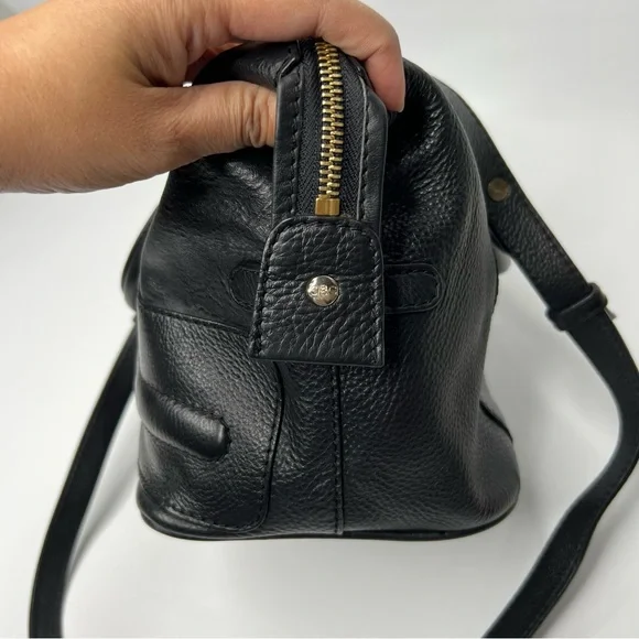 See By Chloe Kay Black Leather Satchel Shoulder Crossbody Bag - Picture 6 of 16